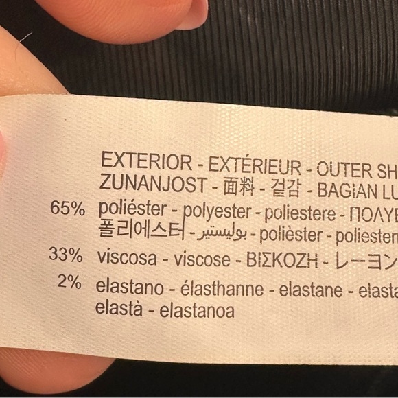 Zara Plaid Double-Breasted Blazer - Picture 7 of 7